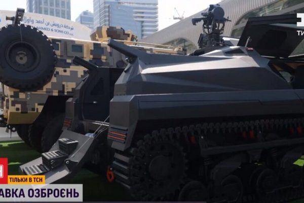 В ОАЭ показали украинские броневики «Шторм» и «Шерп». Видео