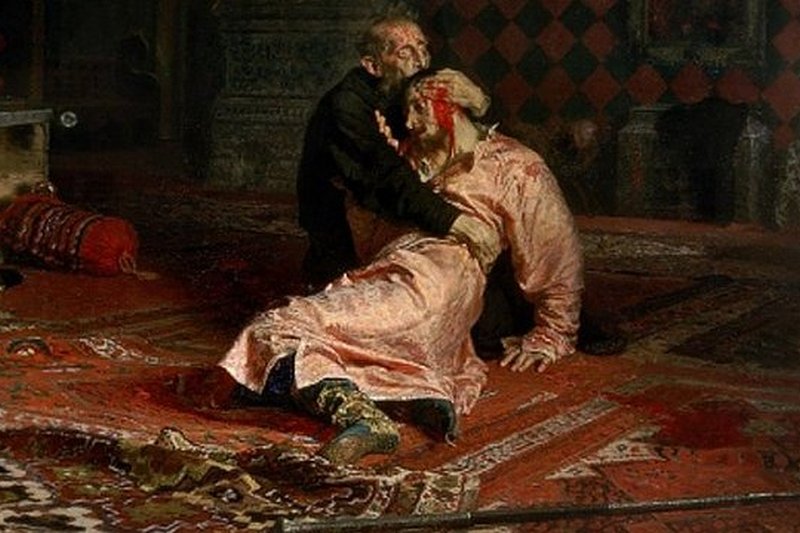 В Третьяковской галерее посетитель повредил картину Репина