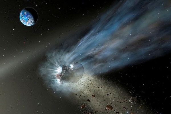 Как кометы могли запустить эволюцию жизни на Земле
