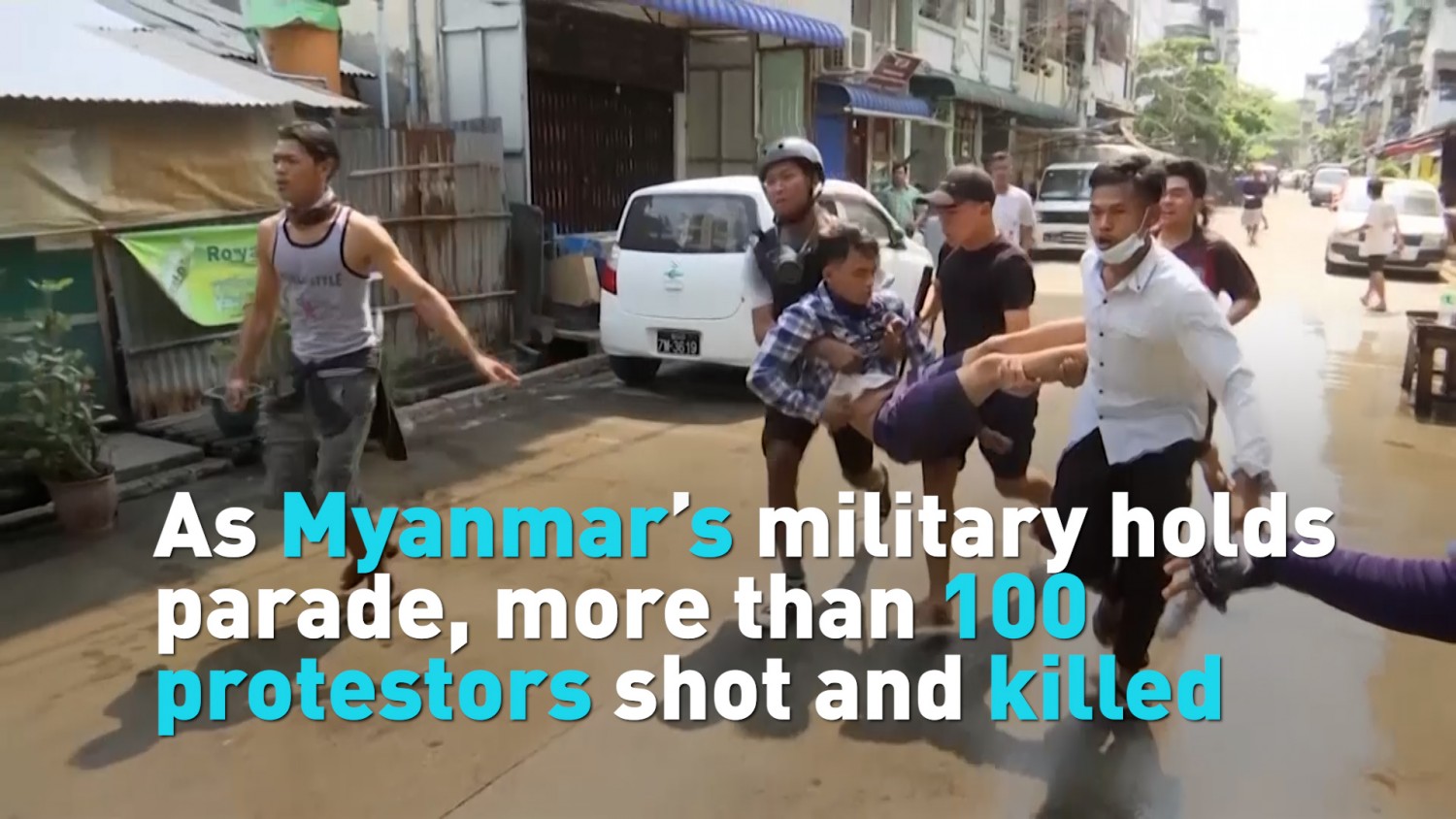 В Мьянме солдаты и полиция убили более 100 человек