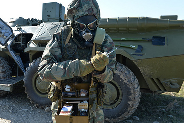 Россия усилила Южный военный округ полком РХБ защиты