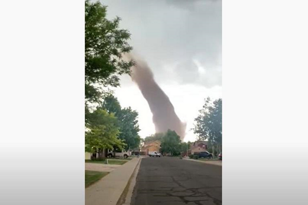 Мощнейший торнадо пронесся в американском штате Колорадо