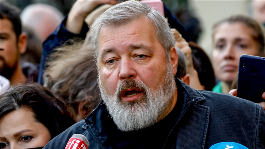 Российский лауреат Нобелевской премии посвятил награду погибшим журналистам своей газеты