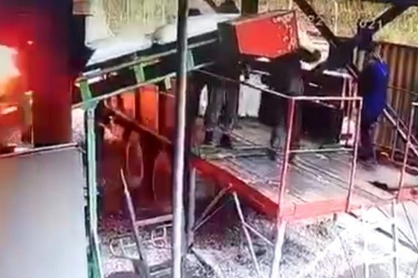 Взрыв на пороховом заводе в России: появилось видео с камер наблюдения