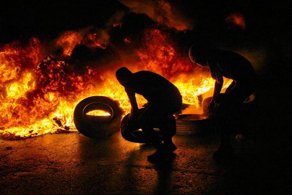В Негеве ночью снова прошли массовые беспорядки