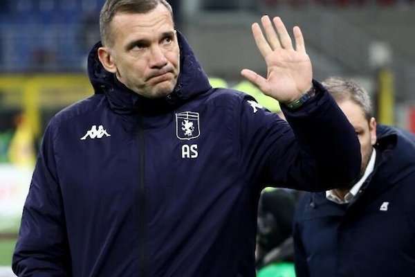 Андрей Шевченко уволен с поста главного тренера 