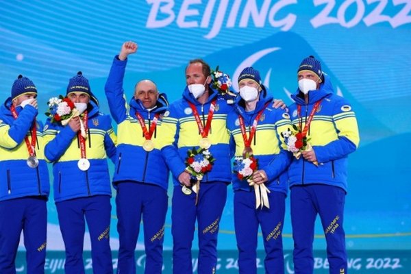 Сборная Украины остается третьей в общекомандном зачете зимней Паралимпиады-2022