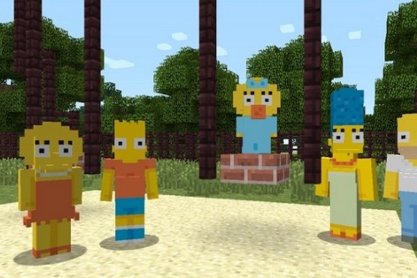 В Minecraft появится Спрингфилд из «Симпсонов»