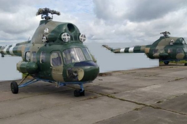 Латвия передала Украине четыре вертолета Ми-17, Ми-2 и шесть гаубиц M109