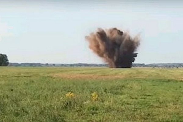 В Брестском районе взорвалась авиабомба ФАБ-500