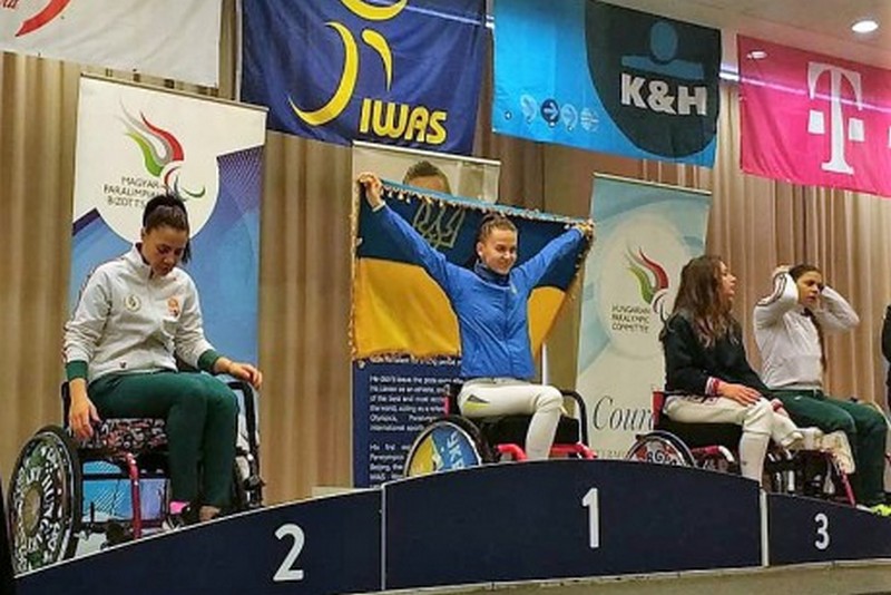 Украинские паралимпийцы получили 8 наград на Кубке мира по фехтованию