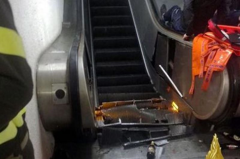 В жуткой аварии в метро Рима пострадали украинцы - СМИ