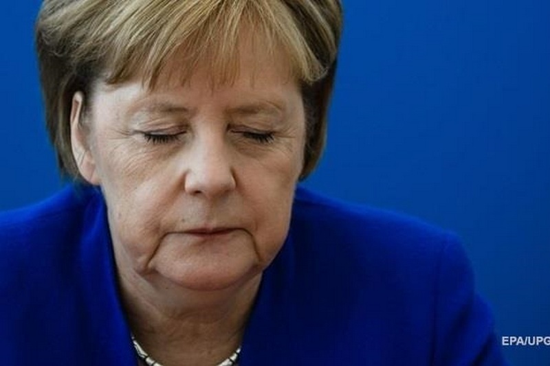 Демонстрация за отставку Меркель в немецком Хемнице