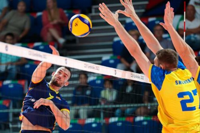 Сборная Украины по волейболу вышла в 1/8 финала чемпионата Европы