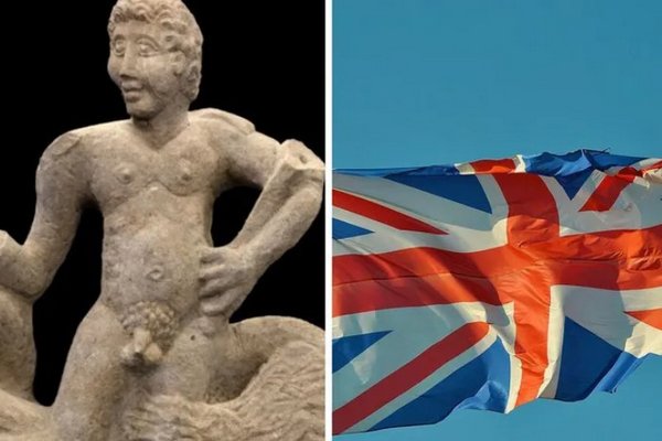 В Британии обнаружили уникальную римскую статую Тритона (фото)