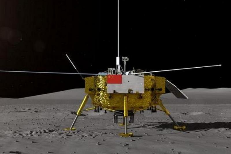 Китайцы первыми в истории посадили аппарат на обратной стороне Луны