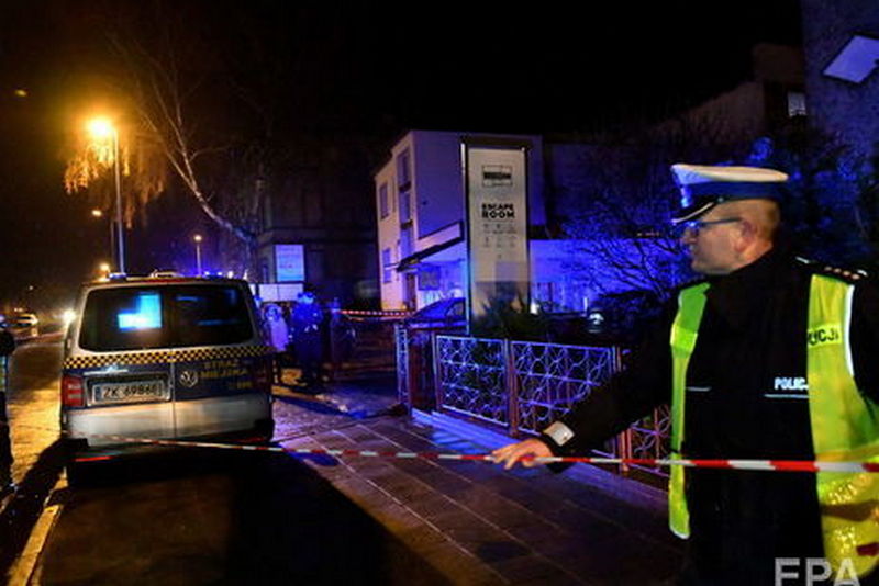 В прокуратуре Польши сообщили, что пожар в квест-комнате, во время которого погибло пять подростков, мог начаться из-за утечки газа