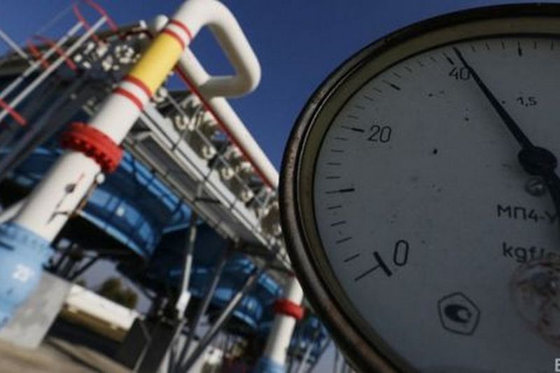 Запасы газа в подземных хранилищах Украины сократились