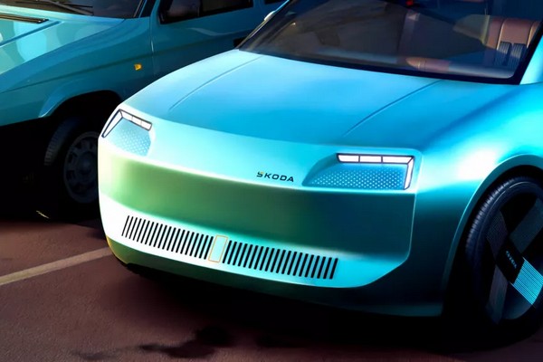 Skoda представила концепт Favorit 2025 на электротяге