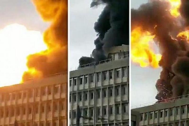 Взрывы и пожар в университете Лиона, есть пострадавшие