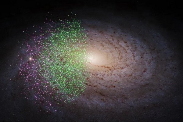 Космический каннибализм: как слияние с карликовой Галактикой создало толстый диск Млечного Пути