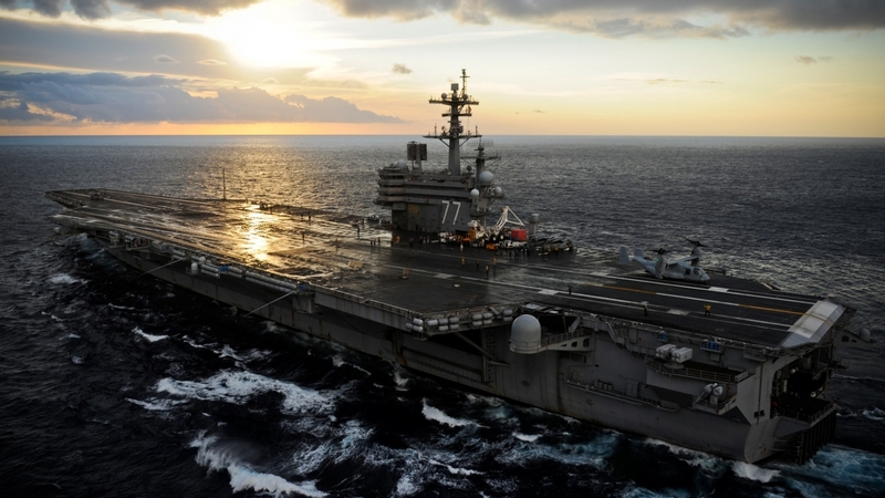 Флот США на Ближнем Востоке пополнится авианосцем USS George HW Bush