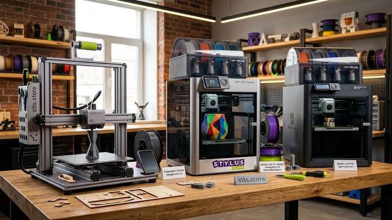 Snapmaker и 3d принтеры Bambu Lab: особенности работы