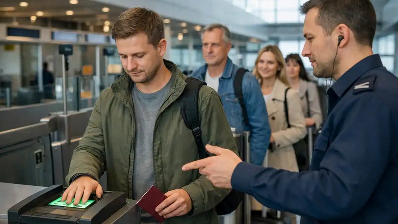 Цифровизация границ: новая система въезда EES увеличила время прохожде