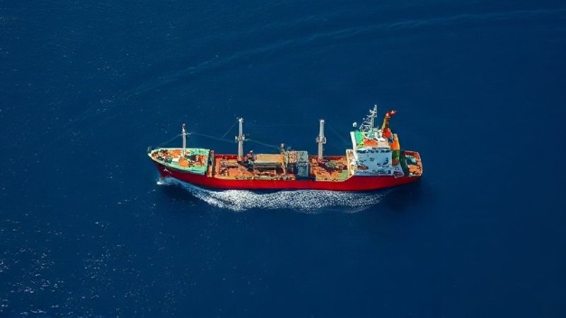 Специализированное морское судно для днопоглибительных работ на поверх