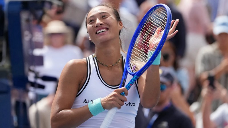 Сенсация на US Open: китаянка Чжен Циньвень вырвала победу у Мэдисон Киз после счета 0:5 Сосредоточенная азиатская теннисистка празднует триумфальный камбек на