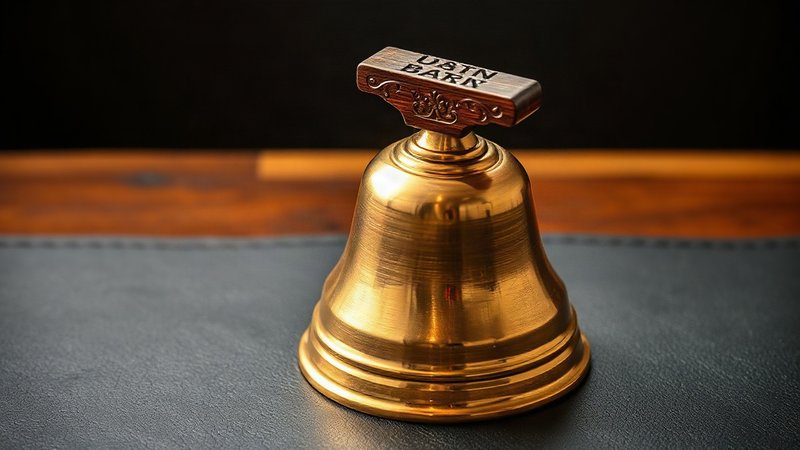 Партизанский маркетинг в профильных Telegram-сообществах: как привлекать лиды через экспертную помощь Старинный почтовый ручной колокольчик с резной деревянной ручкой на ст