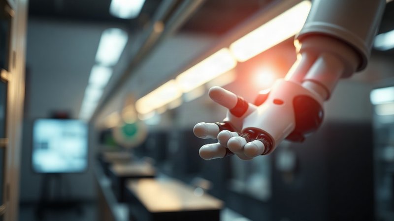 Высокоточный роботизированный захват манипулятора в стерильной исследо