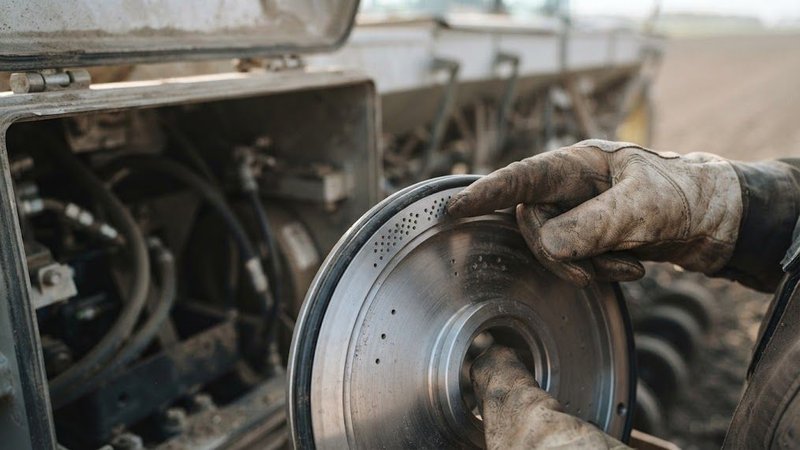 Огляд висівного диска та ущільнення вакуумної камери висівного апарата