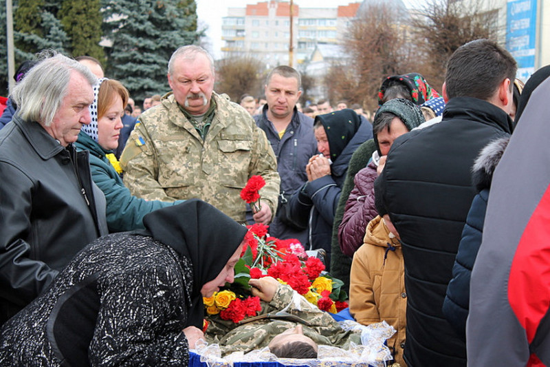В Барском районе похоронили погибшего Героя