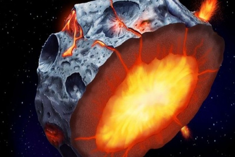 Геологи: на молодых астероидах могли действовать ферровулканы