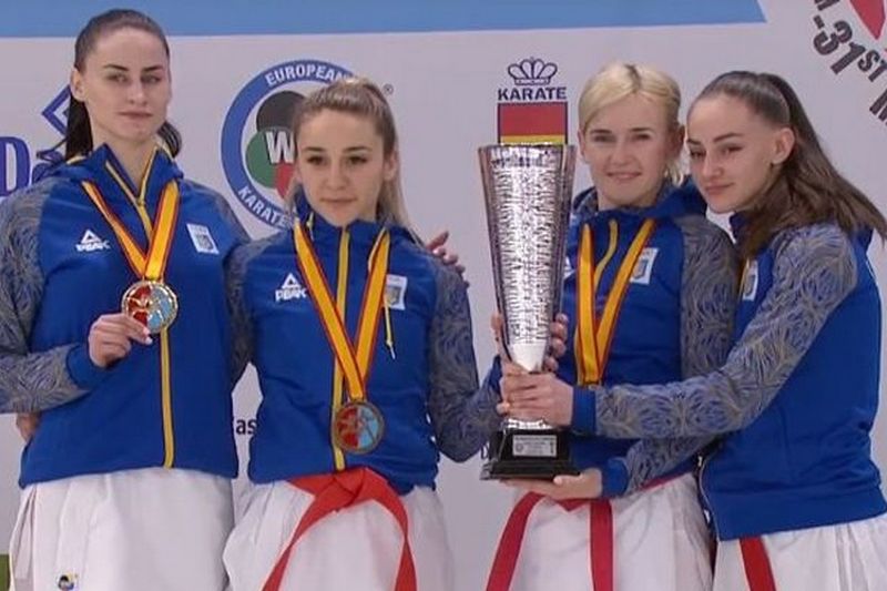 Женская сборная Украины завоевала 