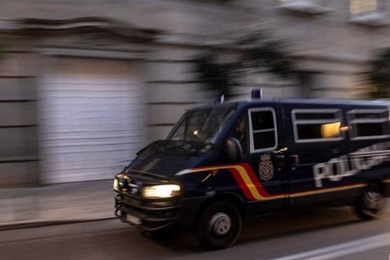 В Каталонии столкнулись 12 авто