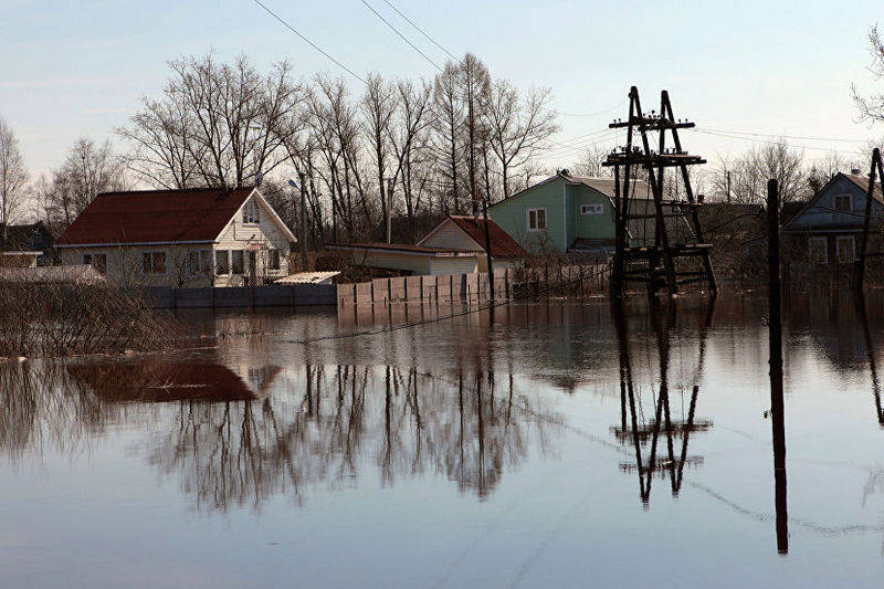 В городе Канск Красноярского края началась эвакуация людей из-за паводка