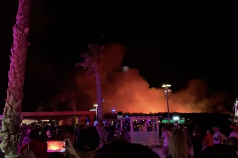 Пожар на фестивале в Хорватии: люди не могли выбраться из огненной ловушки