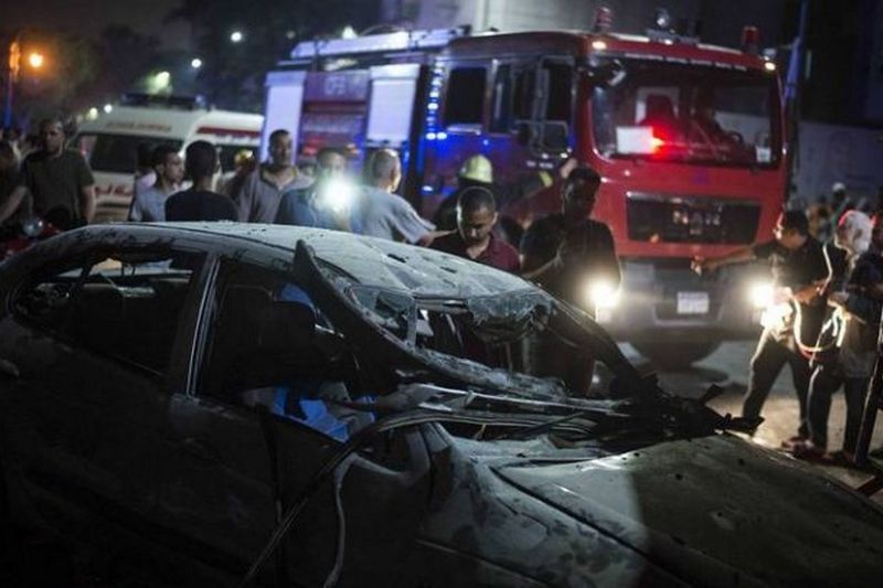 В одном из автомобилей, столкнувшихся в Каире, была взрывчатка