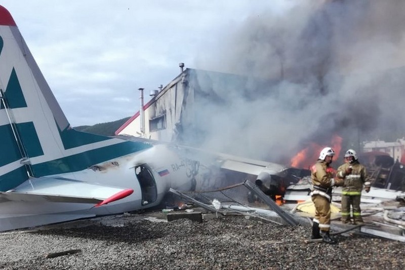 Возбуждено дело после жёсткой посадки Ан-24 в Якутии