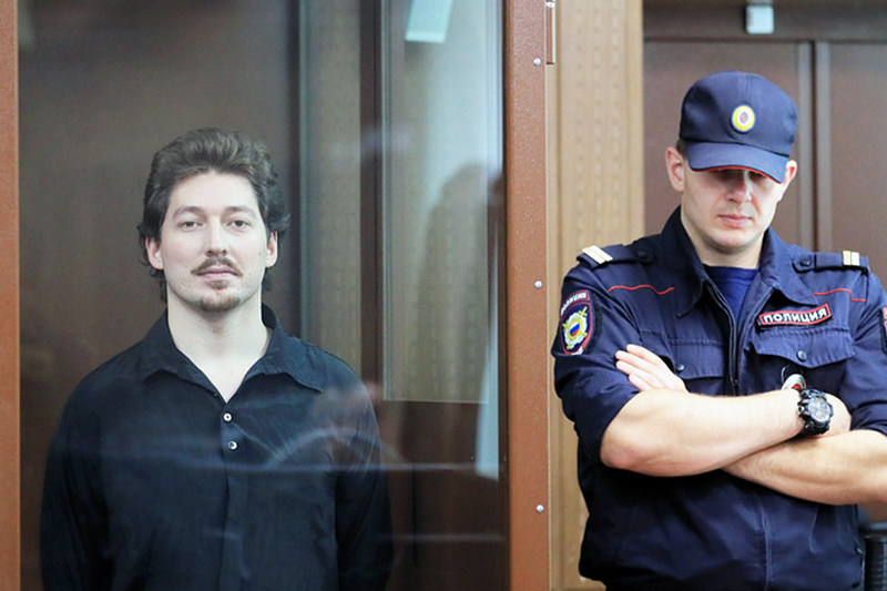 Тверской суд дал три года колонии протестующему, который тронул за шлем росгвардейца