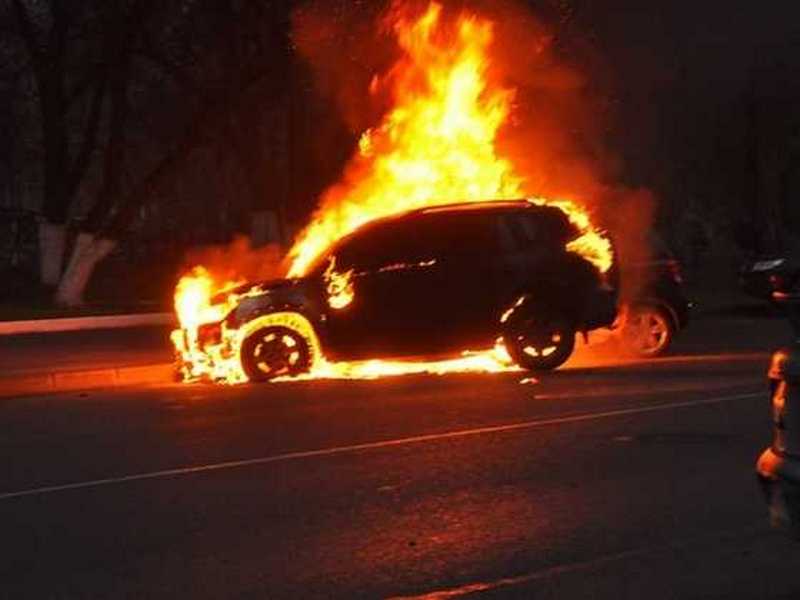 В Софиевской Борщаговке сгорело 5 автомобилей