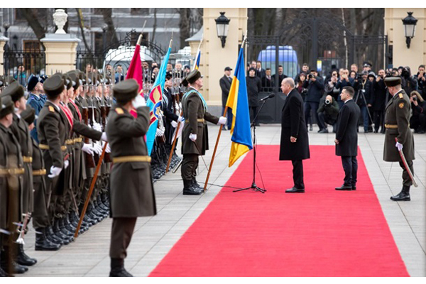 «Слава Украине!»: президент Турции объяснил свое приветствие в Киеве