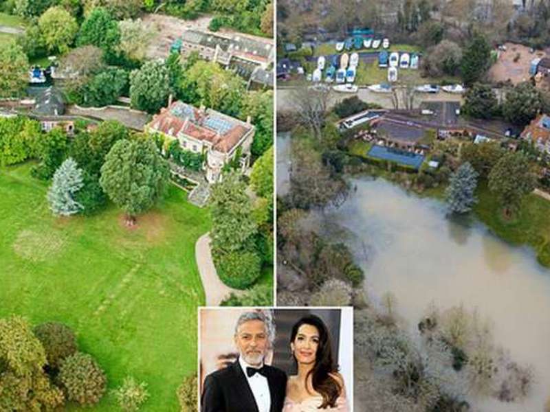 Поместье Джорджа Клуни за более $15,5 млн затопило
