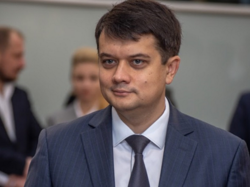 Спикер Рады Разумков рассказал о вопросах внеочередного заседания парламента