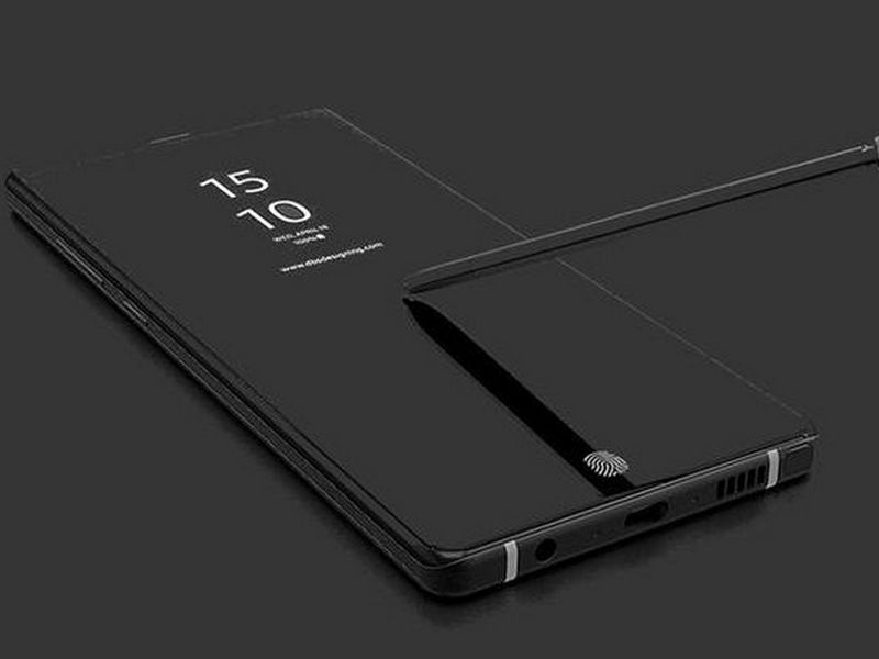 Дизайнеры показали концепт Samsung Galaxy Note 9