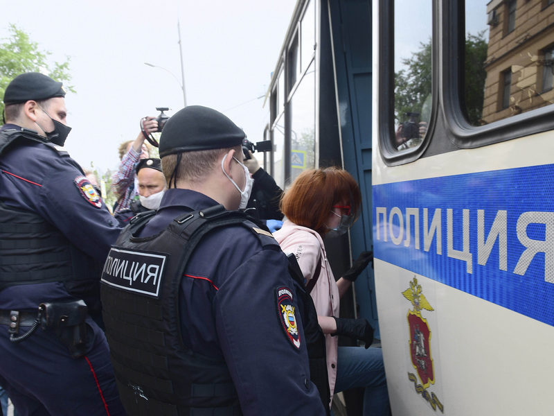 В Москве на пикетах против полицейского насилия задержаны 22 человека