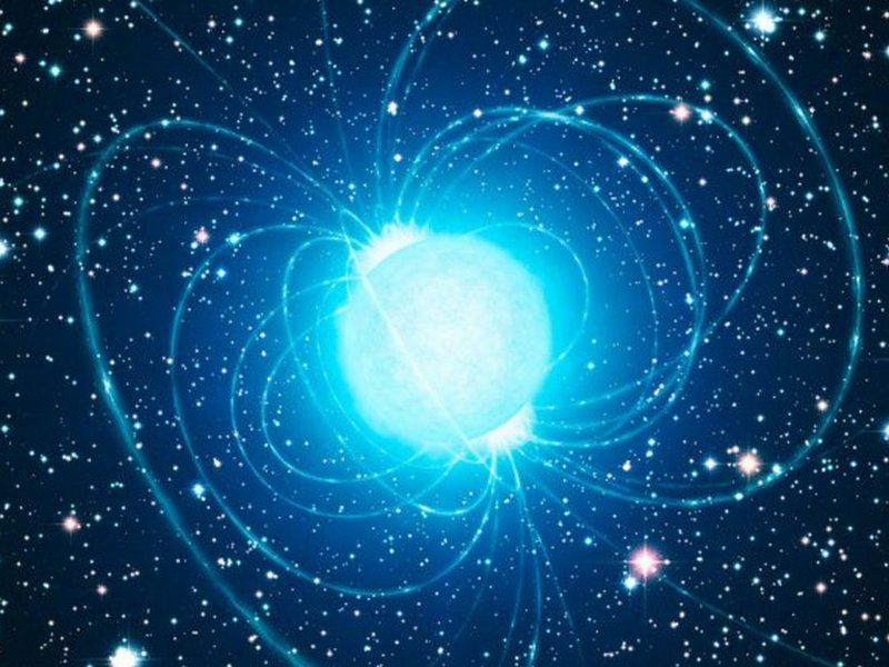 Ученые зарегистрировали мощный выброс излучения нейтронной звезды