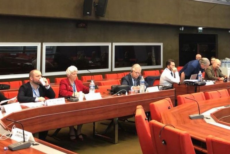 Симоненко принимает участие в заседании Группы Объединенных европейских левых в ПАСЕ